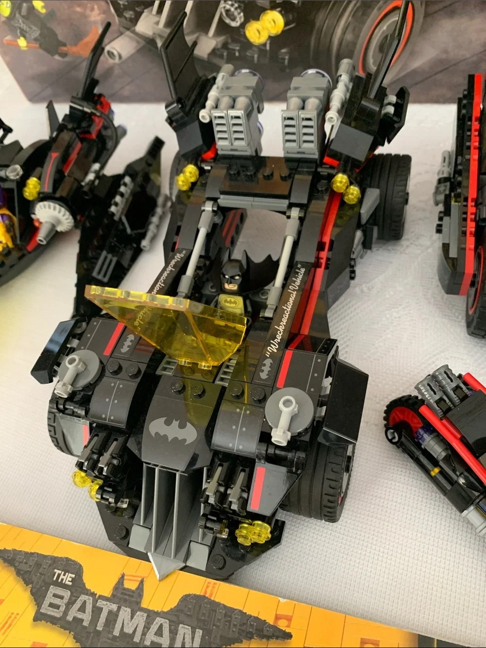 LEGO 70917 The Ultimate Batmobile Building Set 90% complete